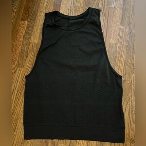 Lululemon Breeze By muscle tank black size 8